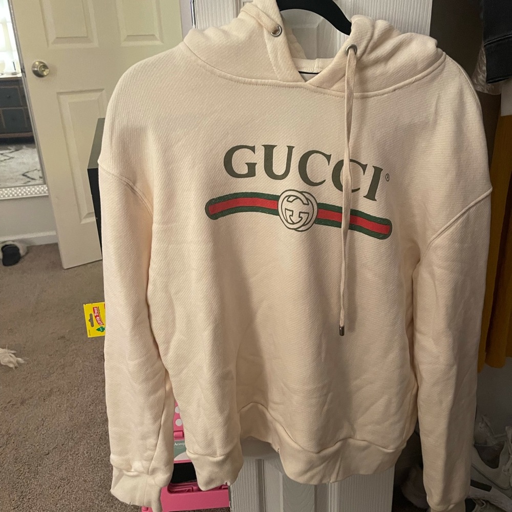 Gucci classic distressed sweatshirt